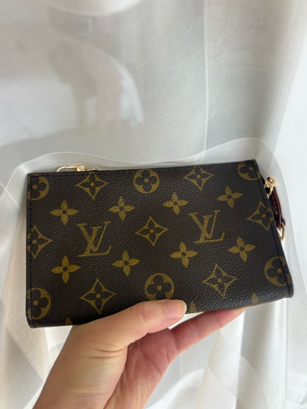 Auth LOUIS VUITTON Monogram Bucket PM Accessory Pouch - Picture 12 of 12